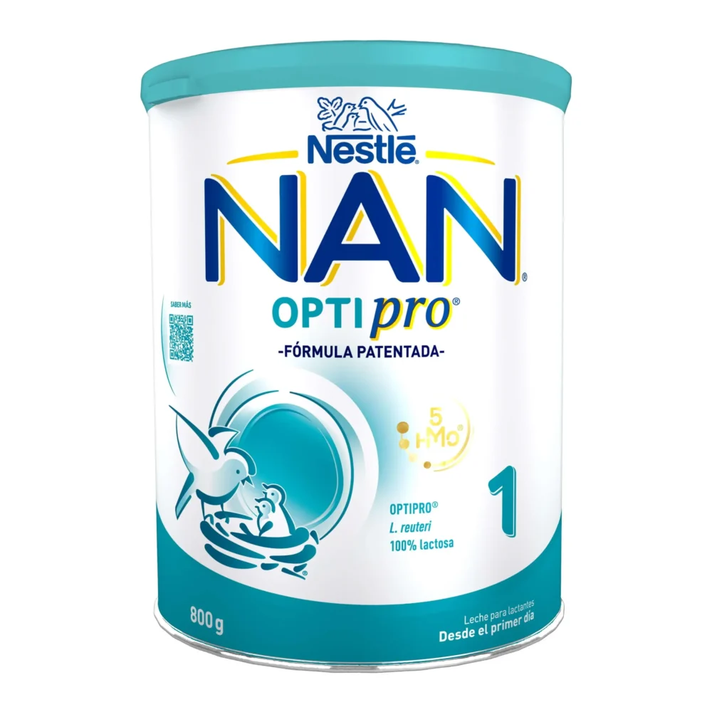 NAN OPTIPRO 1 LECHE LACTANTES 1 ENVASE 800 G