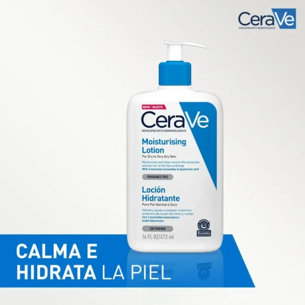 cerave locion hidratante 236 ml.