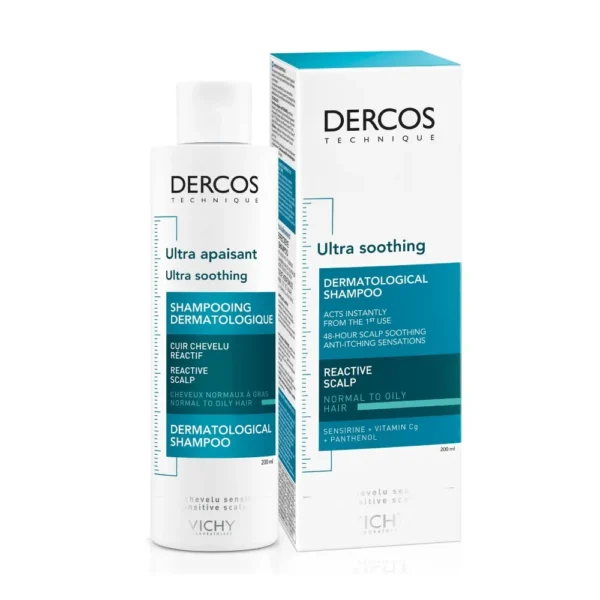 DERCOS CHAMPU ULTRA CALM GRASO 200 ML