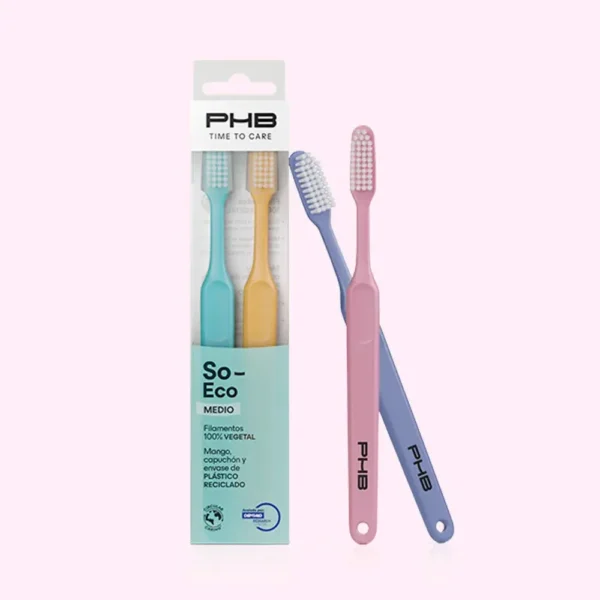 CEPILLO DENTAL PHB TIME TO CARE MEDIO 2U