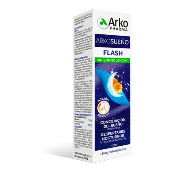 ARKORELAX SUEÑO FLASH SPRAY SUBLINGUAL 20ML