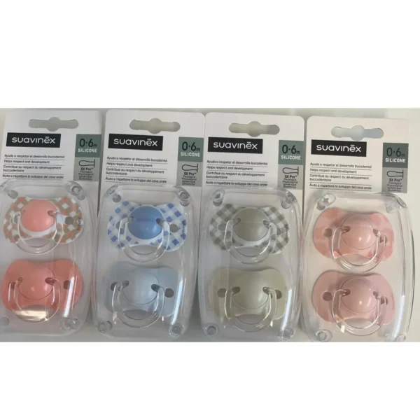 CHUPETE SILICONA FISIOLOGICO SUAVINEX 0 - 6 M