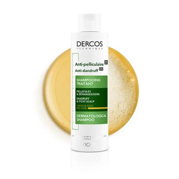 DERCOS CHAMPU ANTICASPA ANTIGRASA 400 ML