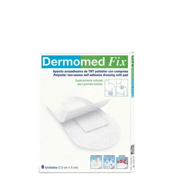 DERMOMED FIX APOSITO 7,5X5CM 6UND