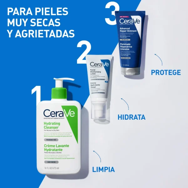cerave locion hidratante rostro 52 ml.