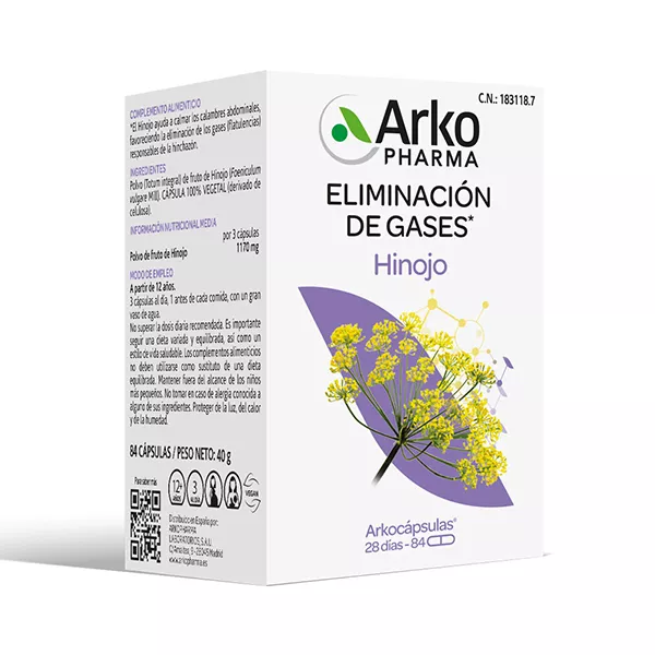 ARKOPHARMA HINOJO 45 CAPSULAS