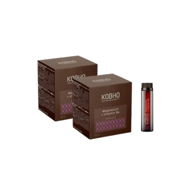 DUPLO MAGNESIO + VITAMINA B6 KOBHO 2X20 VIALES