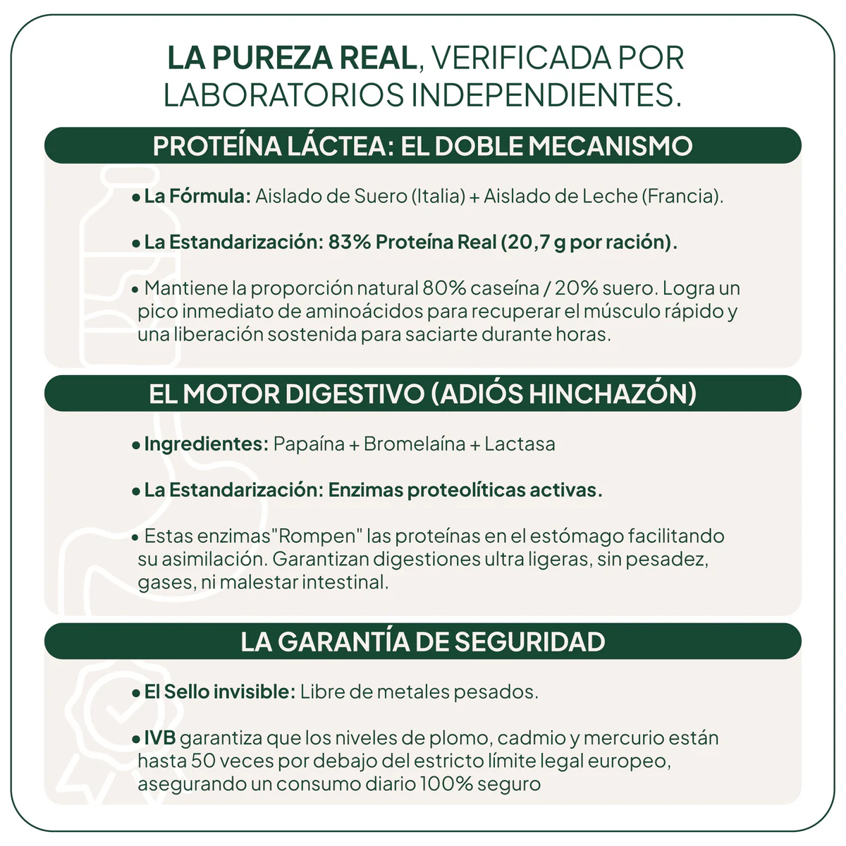 PROTEÍNA LACTEA IVB - Imagen 2